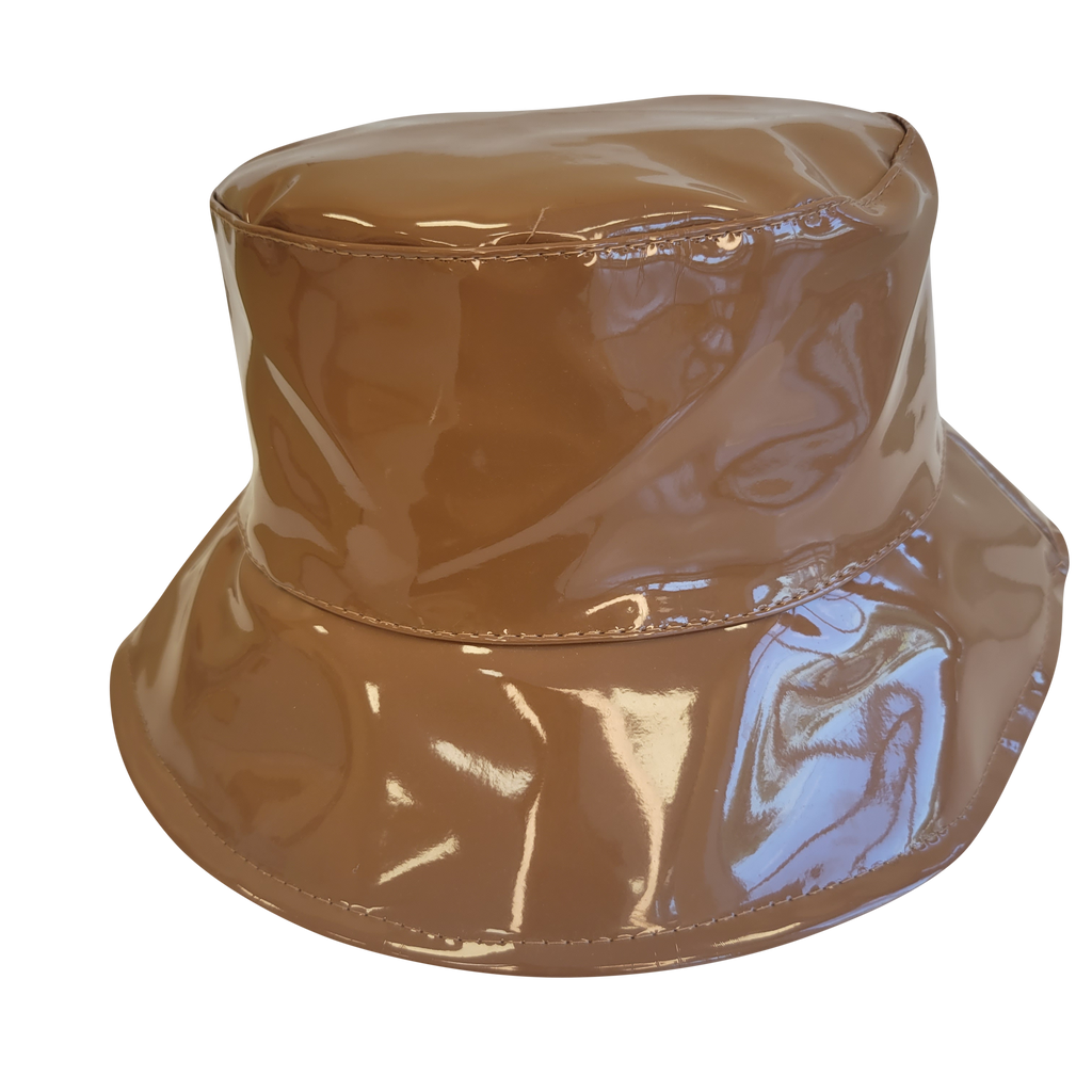 Patent Leather Bucket Hat