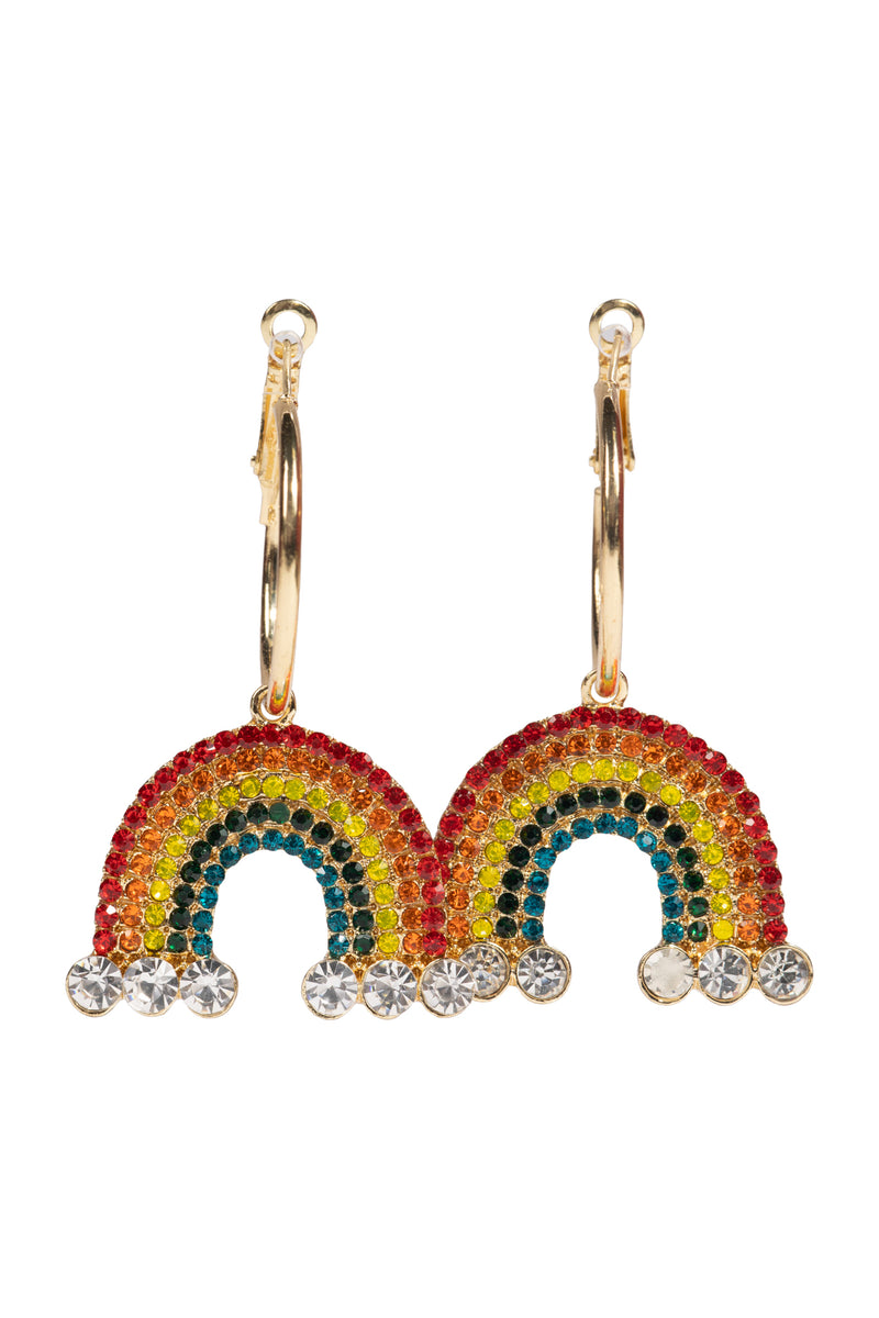 Rainbow Love Earrings