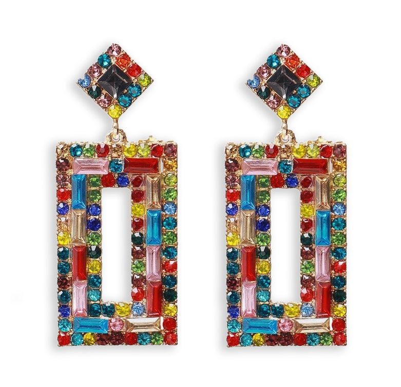 Colorblock Earrings